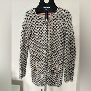 Patterned Knit Cardigan